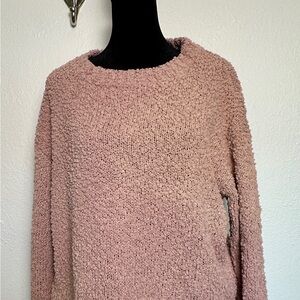 Sanctuary Soft Pink Crew Neck Sweater